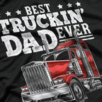 Best Trucker Dad Ever T-Shirt
