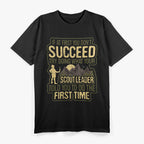 Funny Scout Leader Cub Camping Boy Hiking Scouting T-Shirt