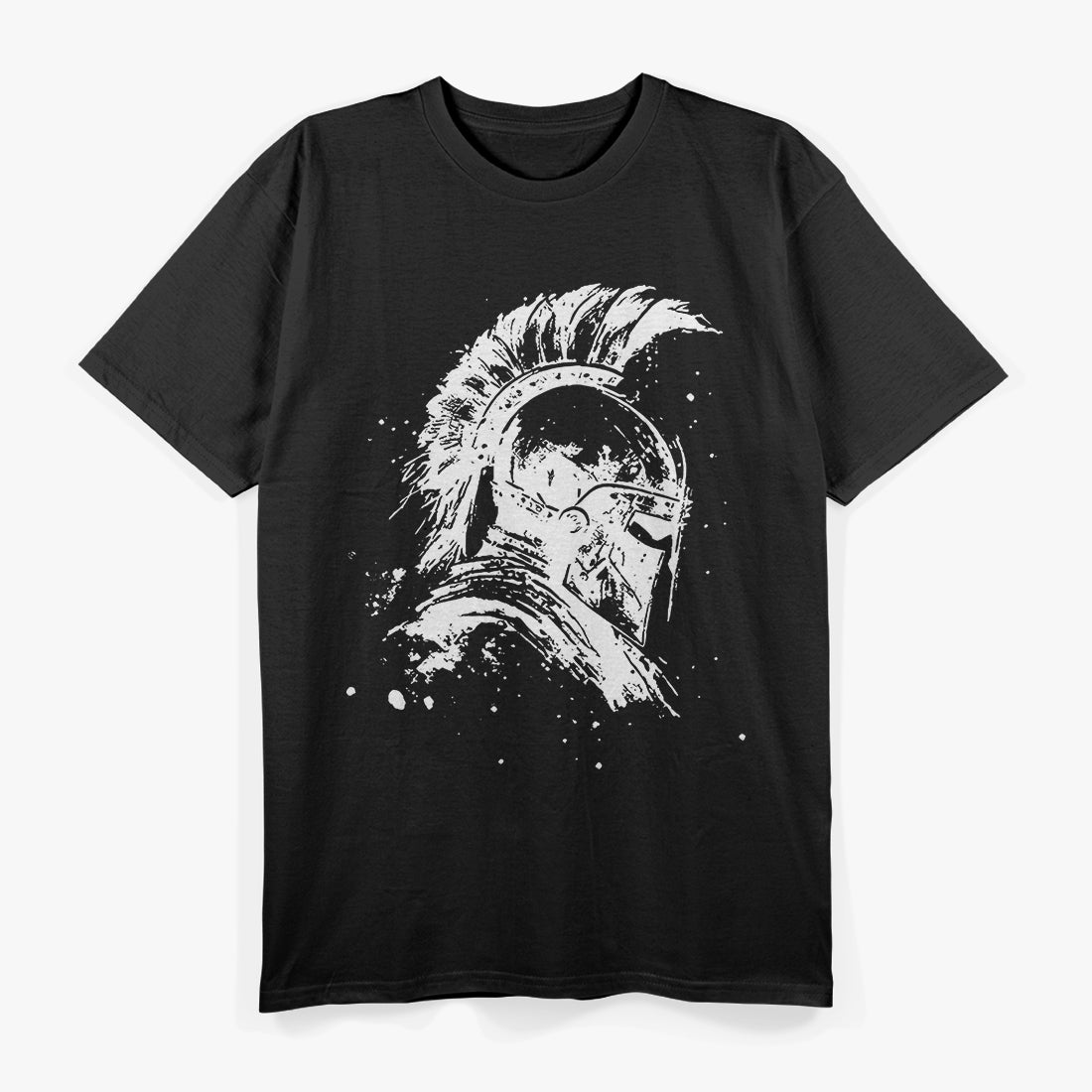 Spartan Warrior – Greek Roman Helmet Design T-Shirt