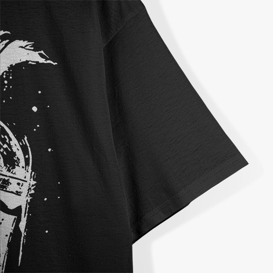 Spartan Warrior – Greek Roman Helmet Design T-Shirt