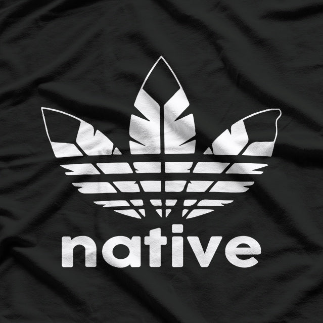 Native American Feather – Tribal Pride Heritage Symbol T-Shirt