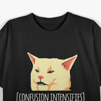 Smudge Lord Funny Confused Cat Meme Viral Internet Joke T-Shirt