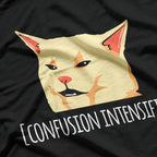 Smudge Lord Funny Confused Cat Meme Viral Internet Joke T-Shirt