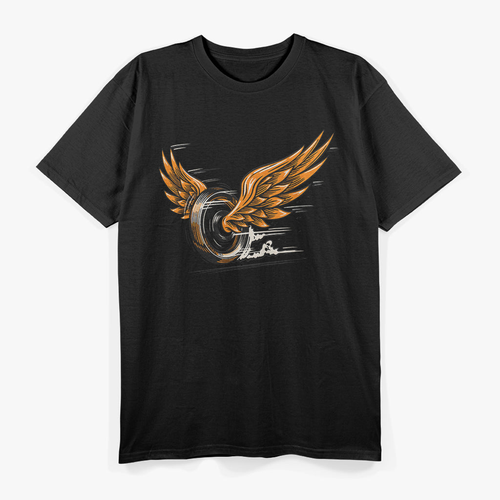 Winged Wheel - A Symbol of Speed and Freedom T-Shirt