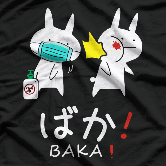 Anime Baka Rabbit Slap Funny Manga Otaku Japan Humor Gift T-Shirt