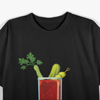 Bloody Mary Vegetarian Drink Lovers Funny Cocktail Humor T-Shirt