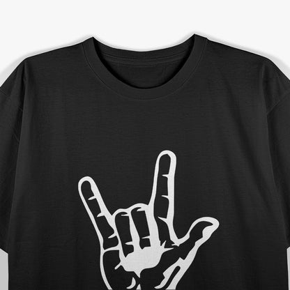 Heavy Metal Hand Gesture: Rock On T-Shirt