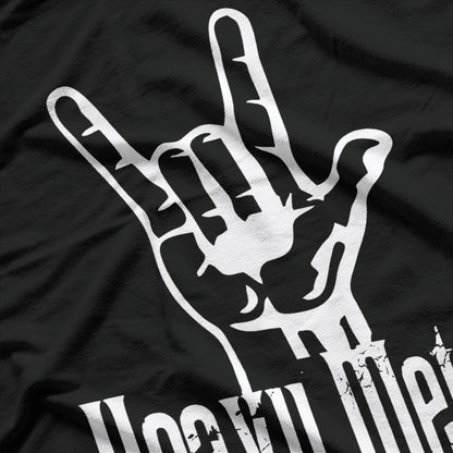 Heavy Metal Hand Gesture: Rock On T-Shirt