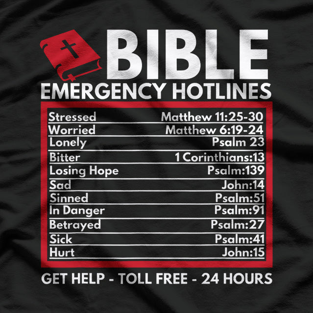 Funny Bible Quote – Hilarious Religious Humor T-Shirt