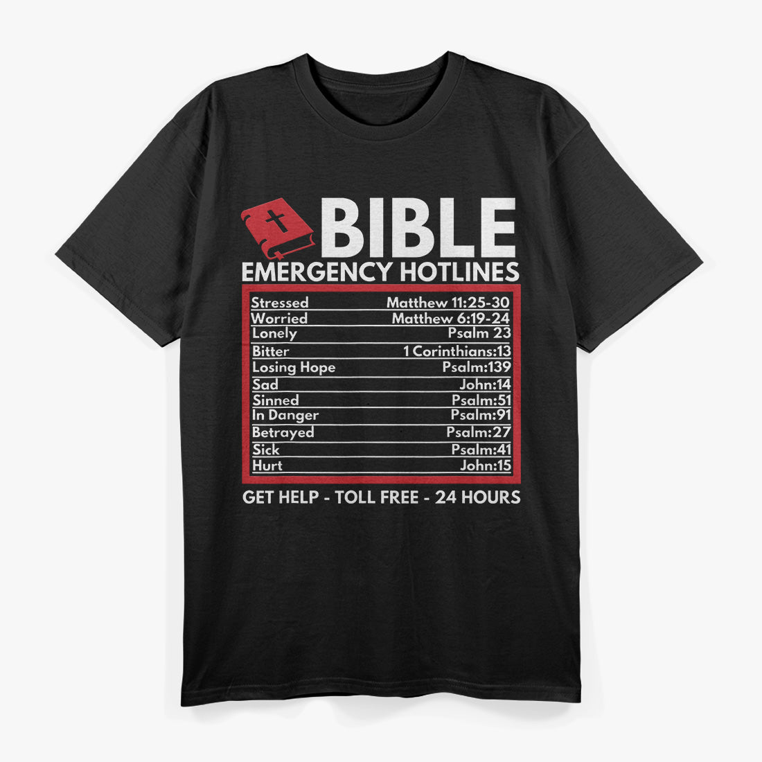 Funny Bible Quote – Hilarious Religious Humor T-Shirt