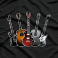 Guitar, How Many Guitars Gift For Guitar Player T-Shirt