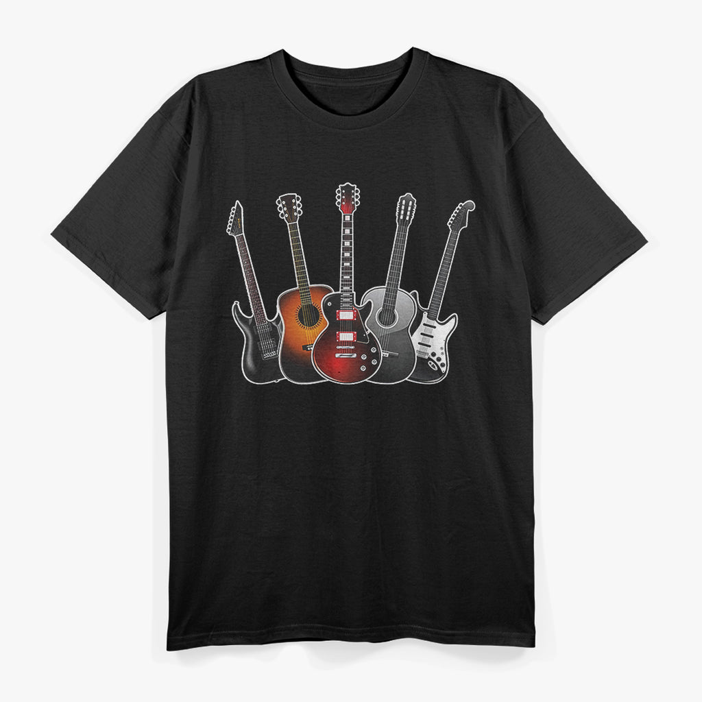Guitar, How Many Guitars Gift For Guitar Player T-Shirt