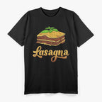 Retro Pasta Lasagna, Pasta Lovers T-Shirt