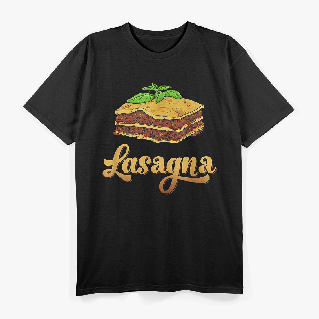 Retro Pasta Lasagna, Pasta Lovers T-Shirt