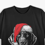 Save Santa - German Shorthaired Pointer Holiday T-Shirt