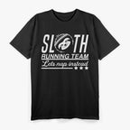 Sloth Running Team Let’s Nap Instead Funny T-Shirt