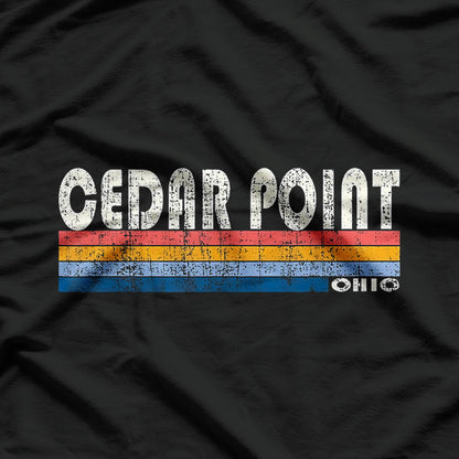 Vintage 70s 80s Style: Cedar Point Ohio T-Shirt