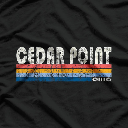 Vintage 70s 80s Style: Cedar Point Ohio T-Shirt