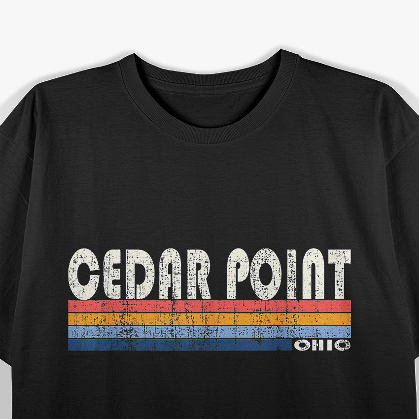 Vintage 70s 80s Style: Cedar Point Ohio T-Shirt