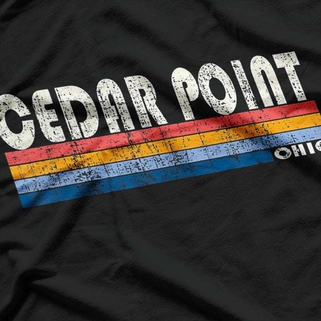 Vintage 70s 80s Style: Cedar Point Ohio T-Shirt