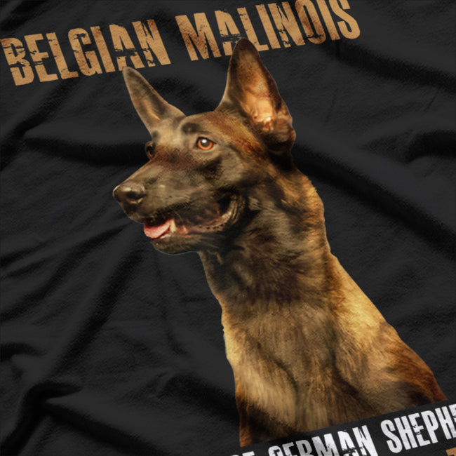 Belgian Malinois - Proudly Representing the American Flag T-Shirt