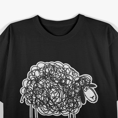 Black Sheep Unique and Different Humor T-Shirt