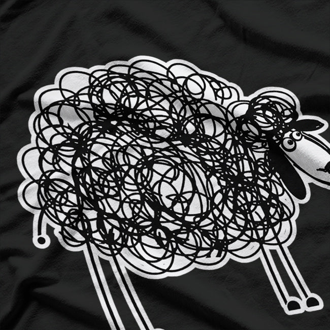 Black Sheep Unique and Different Humor T-Shirt