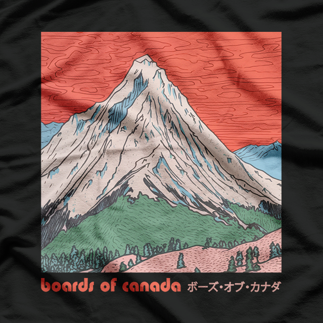 Retro Ambient Waves – Vintage Electronic Chill Vibes T-Shirt