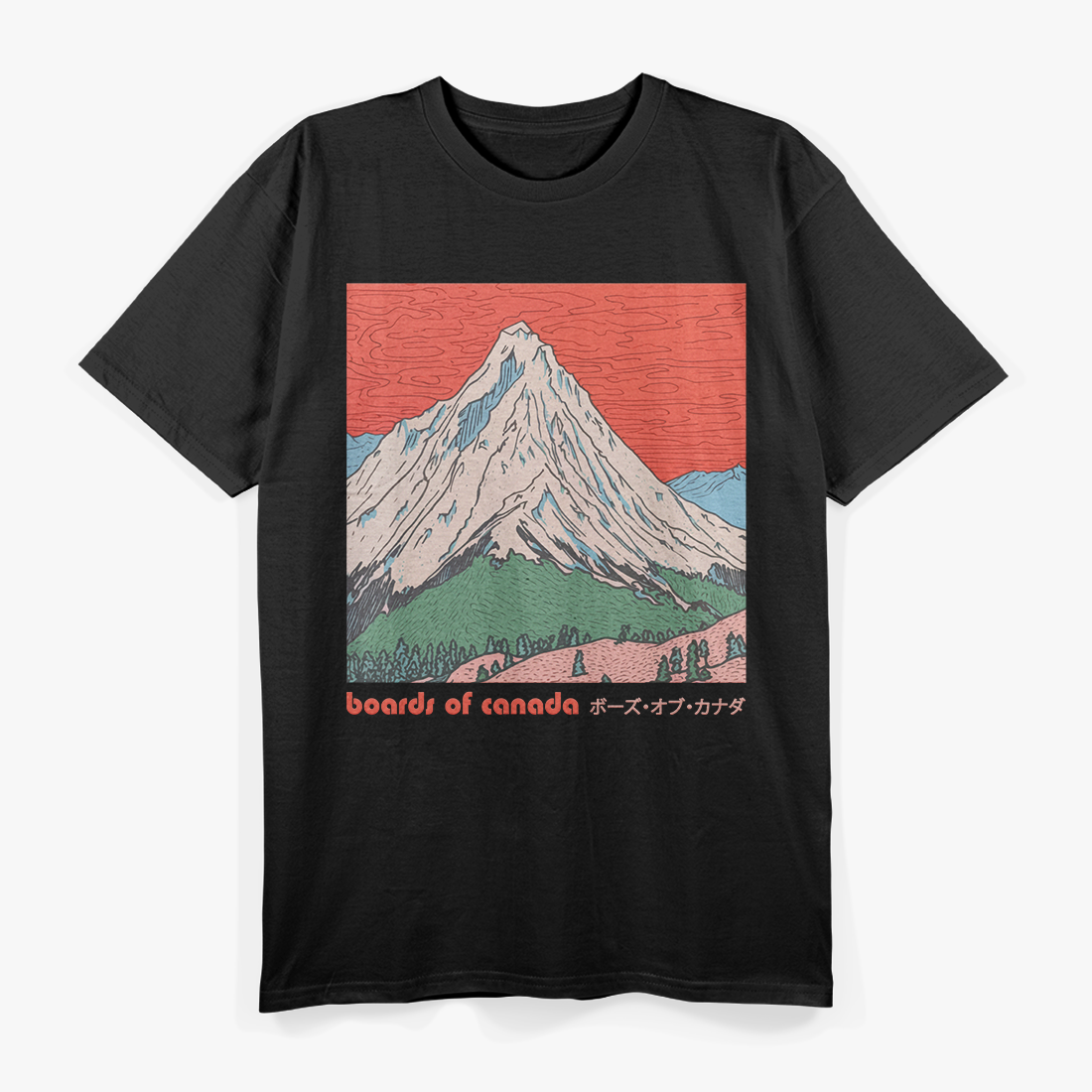 Retro Ambient Waves – Vintage Electronic Chill Vibes T-Shirt