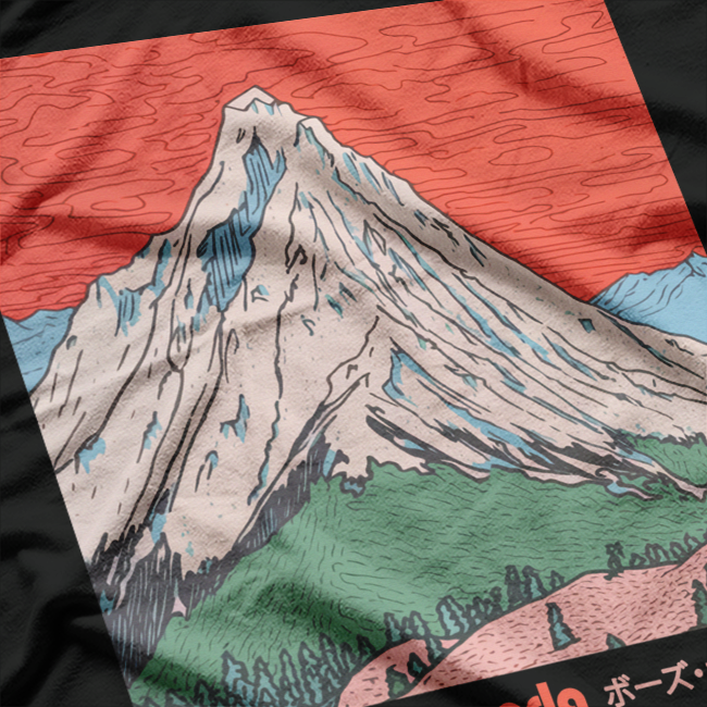 Retro Ambient Waves – Vintage Electronic Chill Vibes T-Shirt