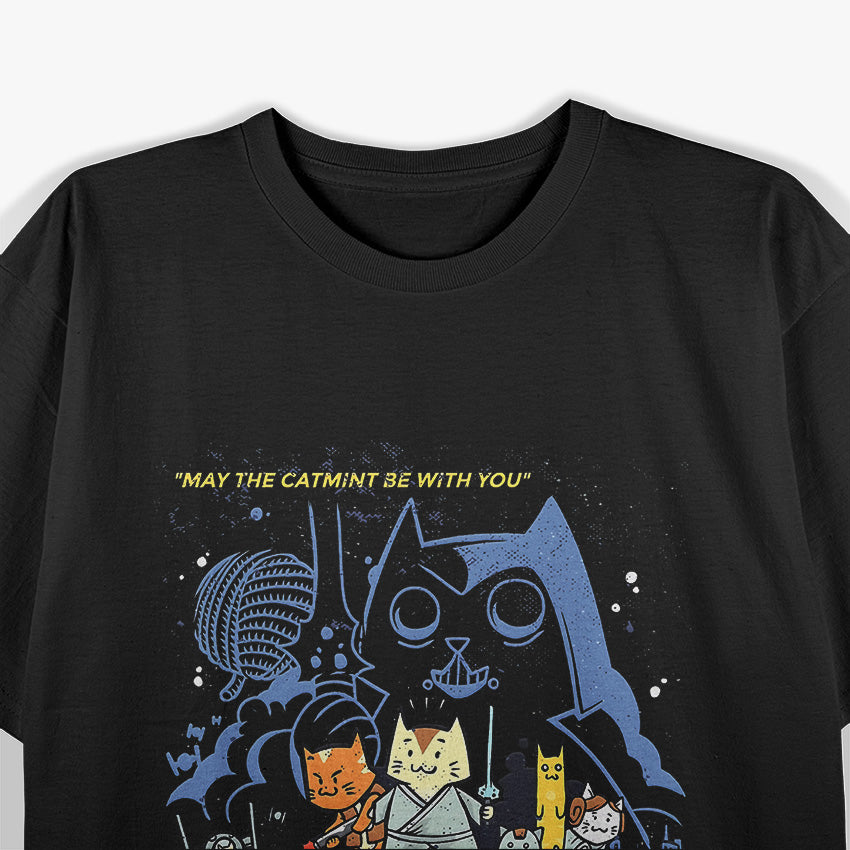 Cat Wars - Funny Parody T-Shirt