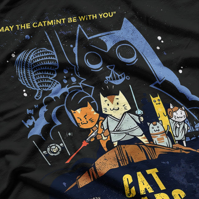 Cat Wars - Funny Parody T-Shirt