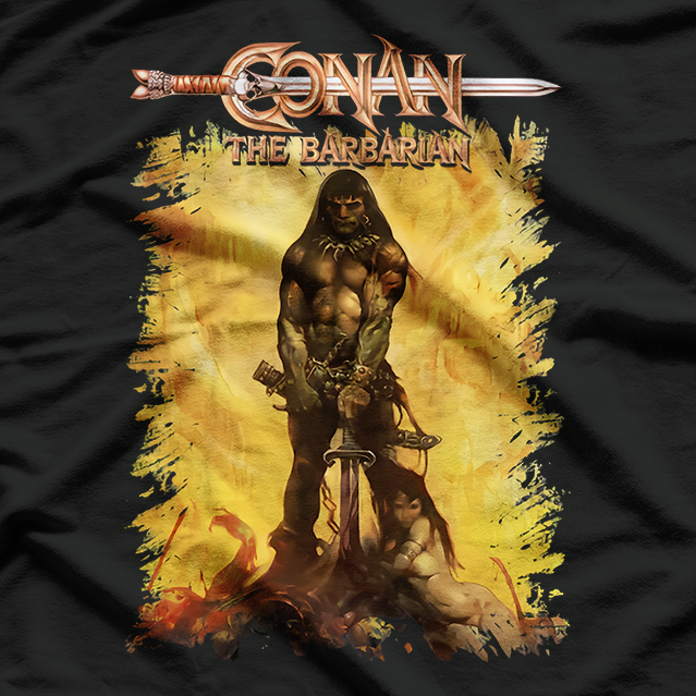 Barbarian Warrior Legend – Epic Sword and Strength Fantasy Love T-Shirt