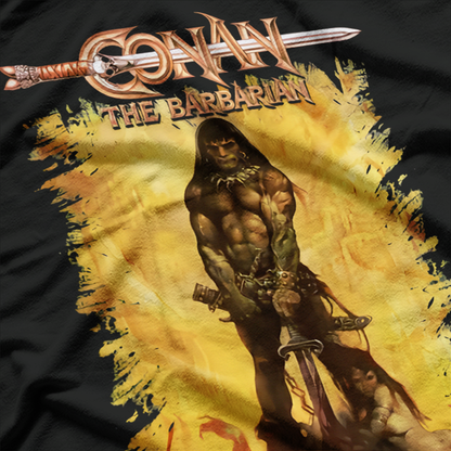 Barbarian Warrior Legend – Epic Sword and Strength Fantasy Love T-Shirt