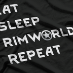 Eat Sleep Game Repeat Funny Gamer Gift for Women T-Shirt
