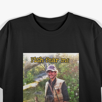 Fish Fear Me, Cannibals Love Me – Funny Survival Humor T-Shirt