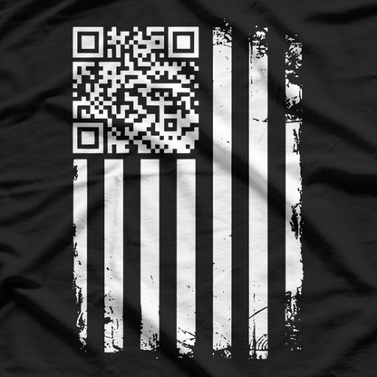 Funny QR Code Dance – Political Humor Parody Love T-Shirt