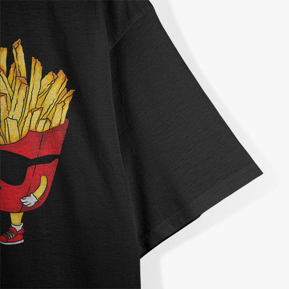 Burger, Fries & High Fives – Funny Fast Food T-Shirt