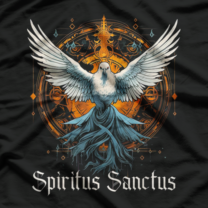 Holy Spirit Confirmation Latin Mass Catholic Faith Graphic T-Shirt