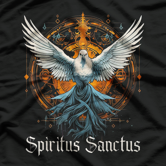 Holy Spirit Confirmation Latin Mass Catholic Faith Graphic T-Shirt