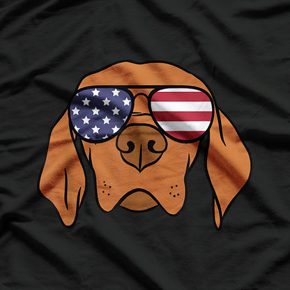 Hungarian Vizsla Dog Breed Pet Lover Retro Vintage Style T-Shirt