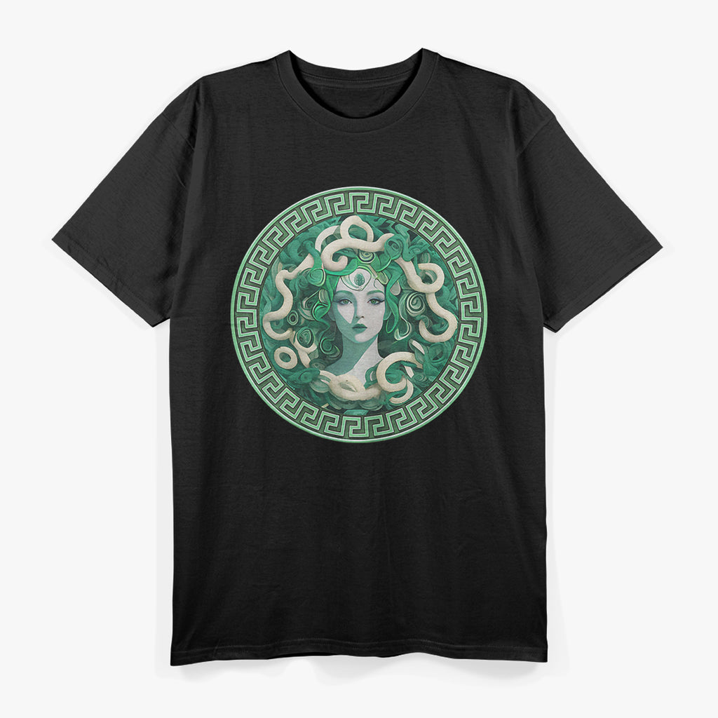 Medusa Head - Snake Hair Greek Mythology T-Shirt