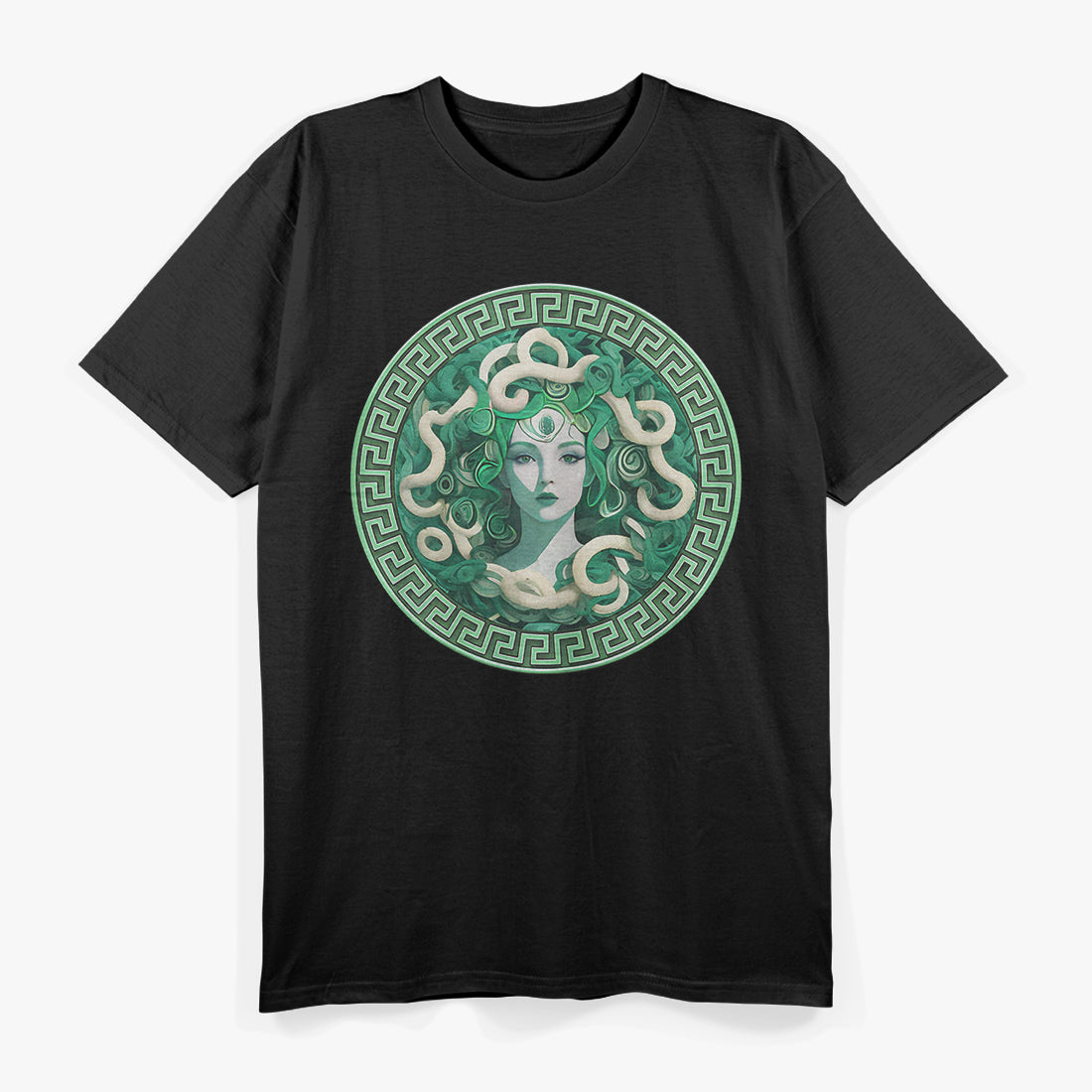 Medusa Head - Snake Hair Greek Mythology T-Shirt