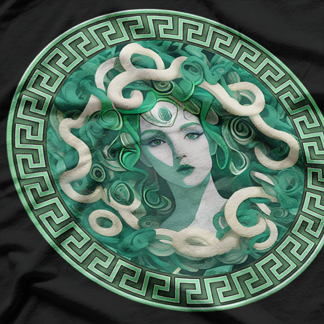Medusa Head - Snake Hair Greek Mythology T-Shirt