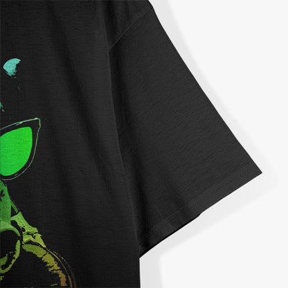 Retro Monkey - Cool Shades, Headphones, and Timeless Vibes T-Shirt