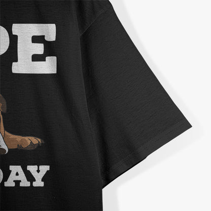 Nope, Not Today Dog Funny Lazy Puppy Mood Pet Lover Attitude T-Shirt