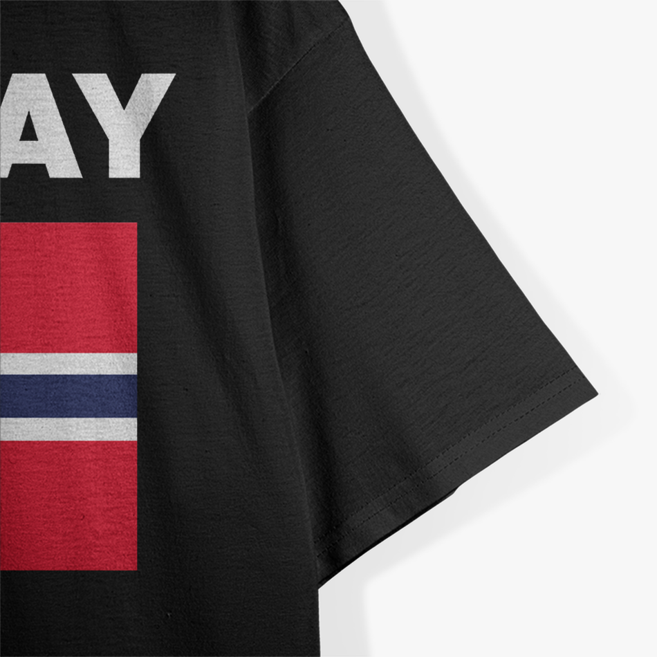 Norway Norwegian Flag Heritage Design Best Gift Idea T-Shirt
