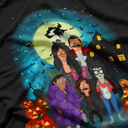 Spooky Burger Family Halloween T-Shirt