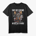 Silent Best Friends Doberman Pinscher Dog T-Shirt