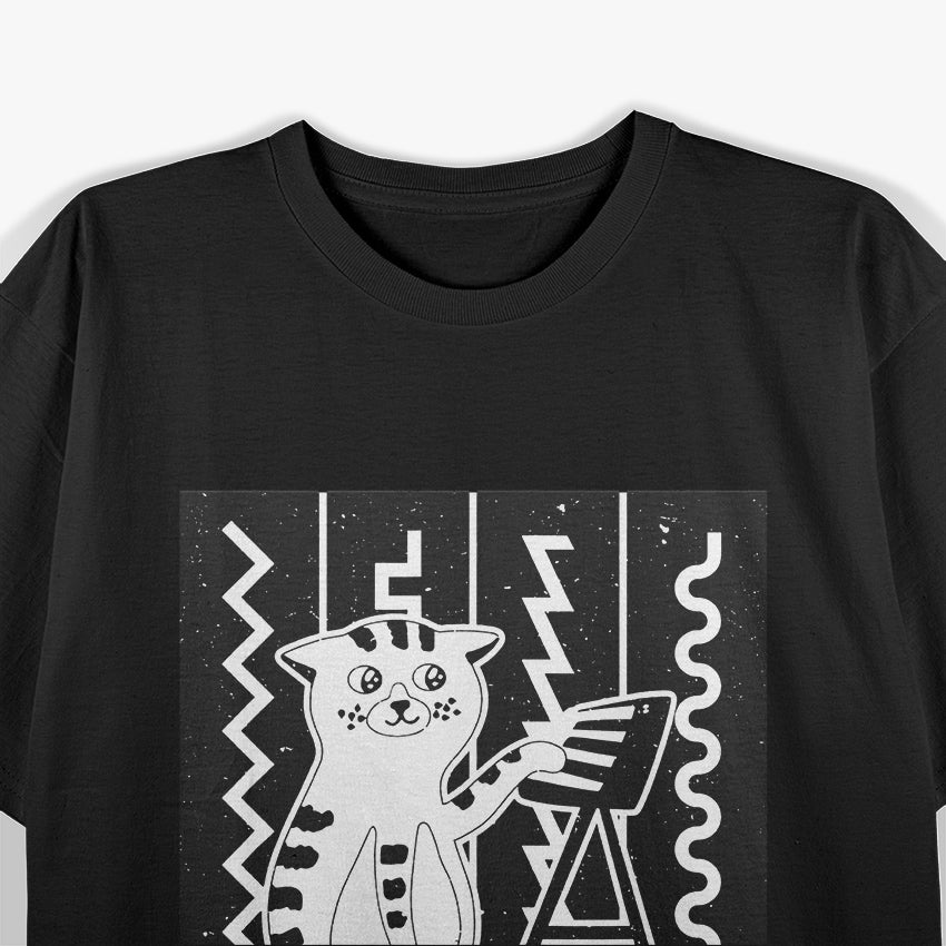 Synthcat – Techno Synthesizer Music Lover T-Shirt